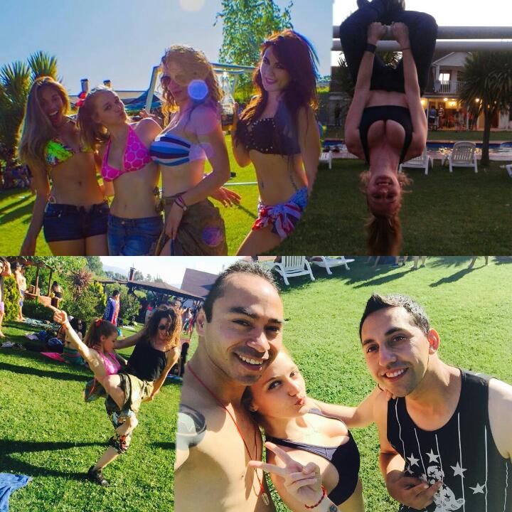 Luzbailarina's tweet photo. el domingo d fiesta en chile cn amigos!!! https://t.co/0mQZBcfs6i