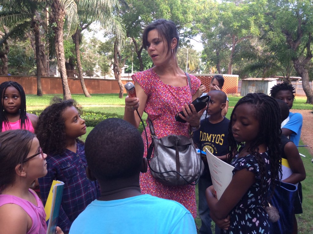 ndedenon's tweet photo. Participation des CM1 du lycée français de Lomé à l'émission "la puce à l'oreille" RFI @aefeinfo 14h30 aujourd'hui https://t.co/gRyc30RIar