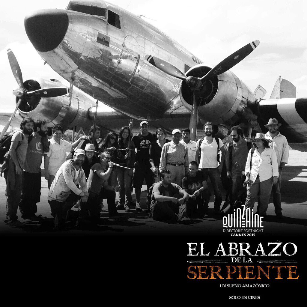 Lachacharaorg's tweet photo. El @abrazoserpiente ganadora como mejor película en @IFFI_2015 (Festival de Cine de la India) @PIB_India https://t.co/AjdI8y2noT