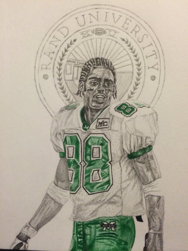 jonahcoleman's tweet photo. Straight Cash Homie! #oopsiarted @RandyMoss @HerdEquipment #art #wv #randuniversity #collegefootall #follow #fav https://t.co/1pMgdRJVAI