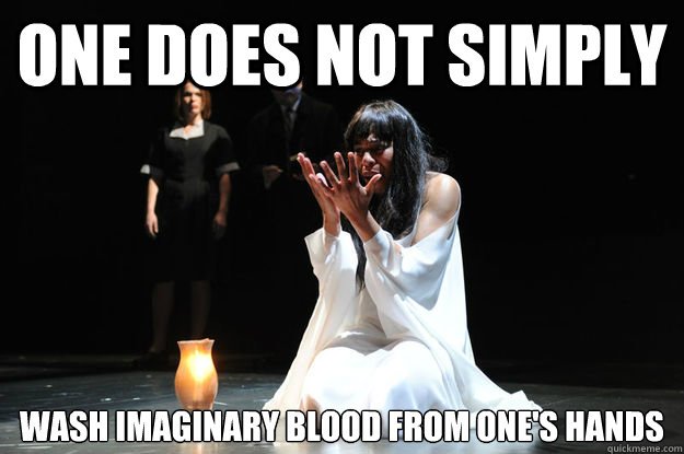 Banqwow's tweet photo. Lady Macbeth.. YOU CRAZY?!!?!?!? @teachermayrose @Act5Scene1 #BrentManilaEnglish https://t.co/Owj1nE9e24