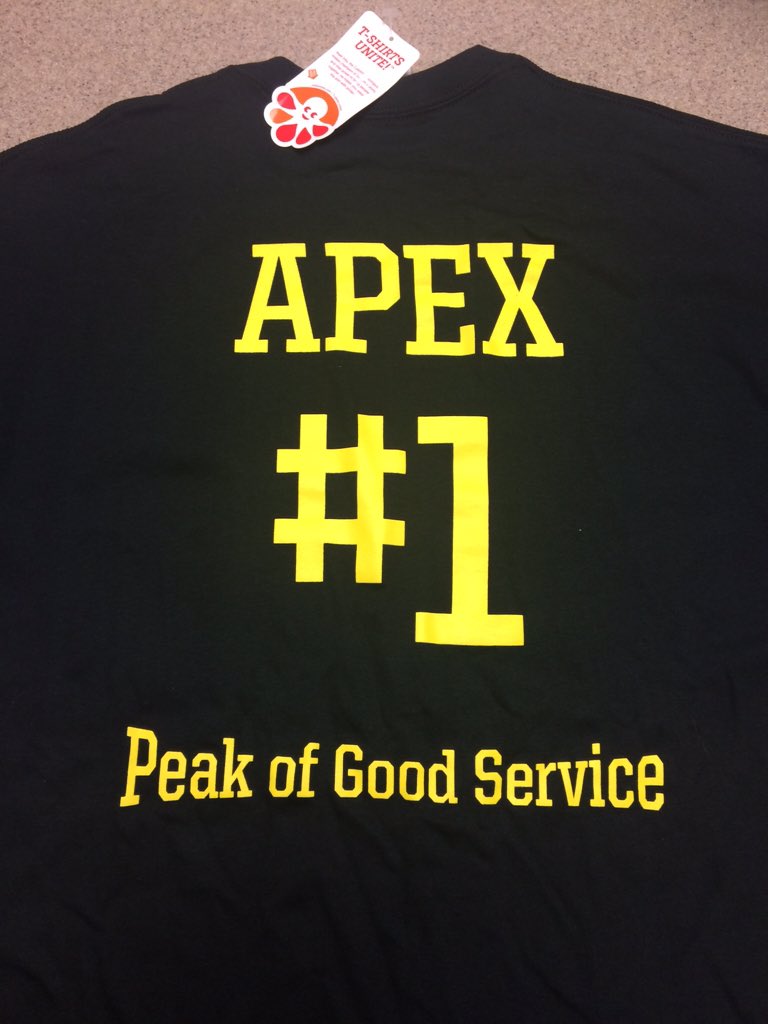 ApexKeyClub's tweet image. T-shirts are in! 😍 Pick yours up at our meeting this Thursday! But please print and bring your customink receipt!