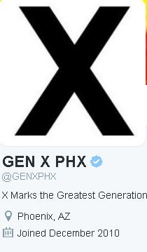 GENXPHX's tweet photo. Check it my X'ers #VERIFIED https://t.co/lAL2a3XZNU