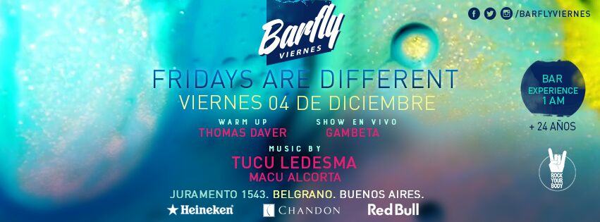 barflyviernes's tweet photo. Este VIERNES BARFLY!!! https://t.co/gWvn8PnJk1