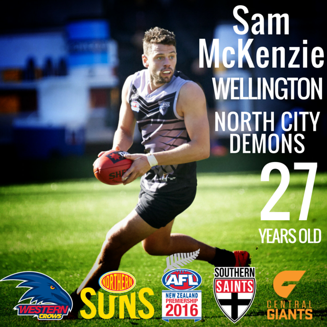 #SouthernSaints select Sam McKenzie as their number 1 #AFLdraft selection. #AFLNZPremiership