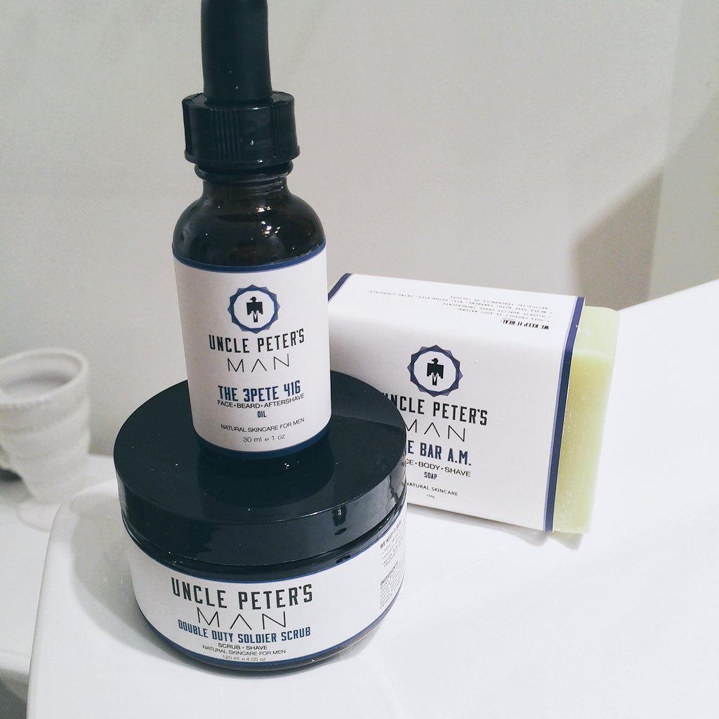 ThinkingSavage's tweet photo. Can't wait to try these products. Thanks to @UnclePetersMan and @Fendrihan ! https://t.co/vHStRfZpmE