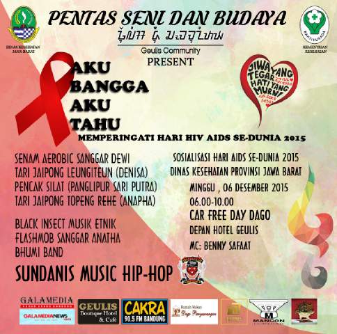 <a href="/ridwankamil/">Ridwan Kamil</a> AKU BANGGA AKU TAU.. memperingati hari AIDS sedunia, 6/12/15 CFD Dago Bandung @GeulisDeui ... "