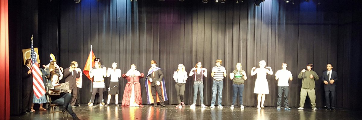 BarbourKelli's tweet photo. A great performance by Model UN tonight! Billy Joel would be proud! #worldevents #WeDidntStartTheFire #lipsync2015 https://t.co/eOkWLgGAKE