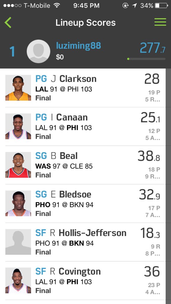 FreeBBCashLineups tweet media
