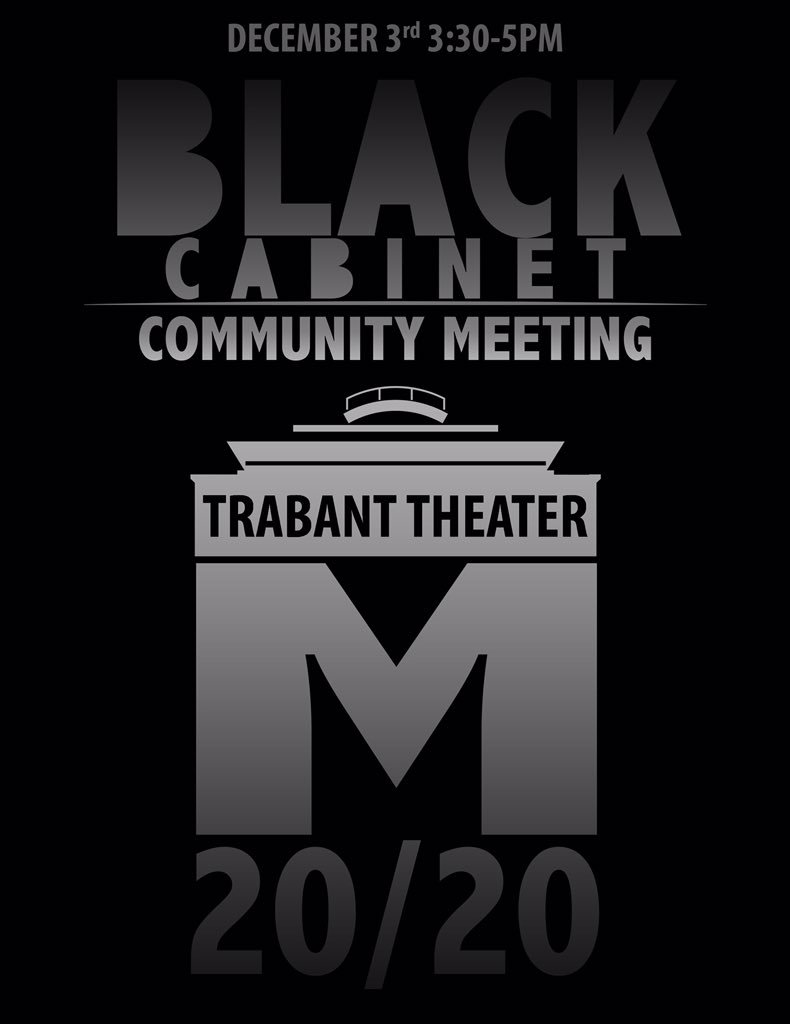 ShadeeMcGee's tweet photo. So excited to come together as a Black UD community to create a better campus, Thursday at 3:30 in Trabant Theatre https://t.co/Mpbo2AbbQ4