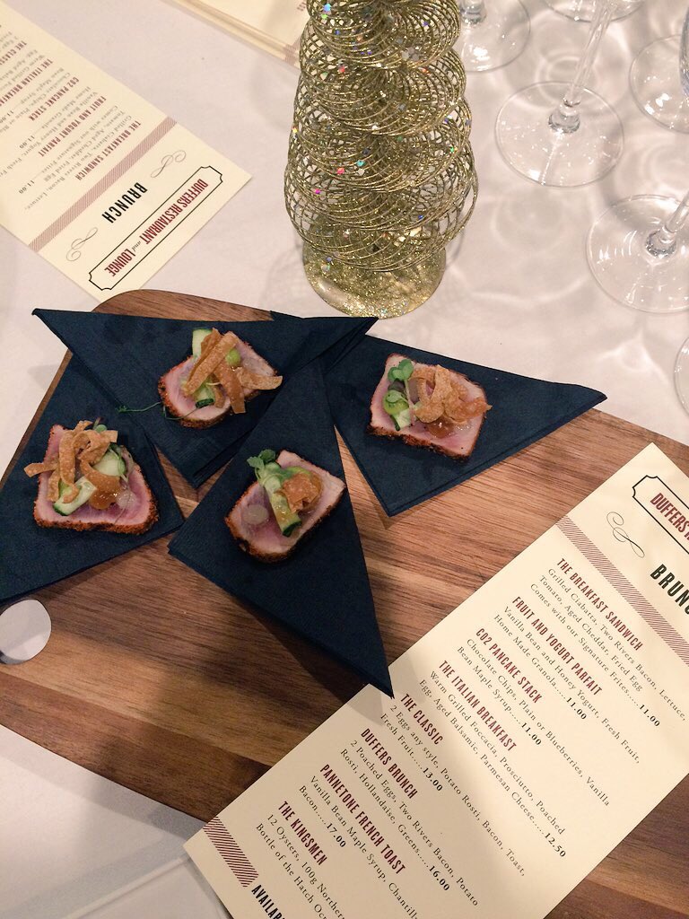 Seriously incredible things happening in the kitchen at <a href="/dufferslounge/">Duffers Restaurant</a>. I'm loving the renovation and new menu!