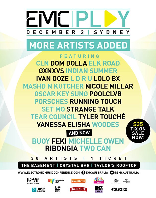 soundcampaign's tweet photo. Tonight #EMCPlay, a massive dance party, will take over 3 venues in the CBD to close #EMC2015. https://t.co/0nBwHmr8gf