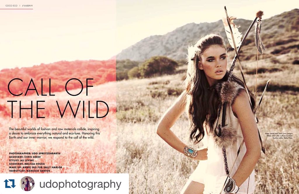 AliJacaruso's tweet photo. In love with this spread for @CoCoEcoAnna !! #cocoecomag amazing team! #wildchild #stylesbyalilevine https://t.co/Ye209JTsAB