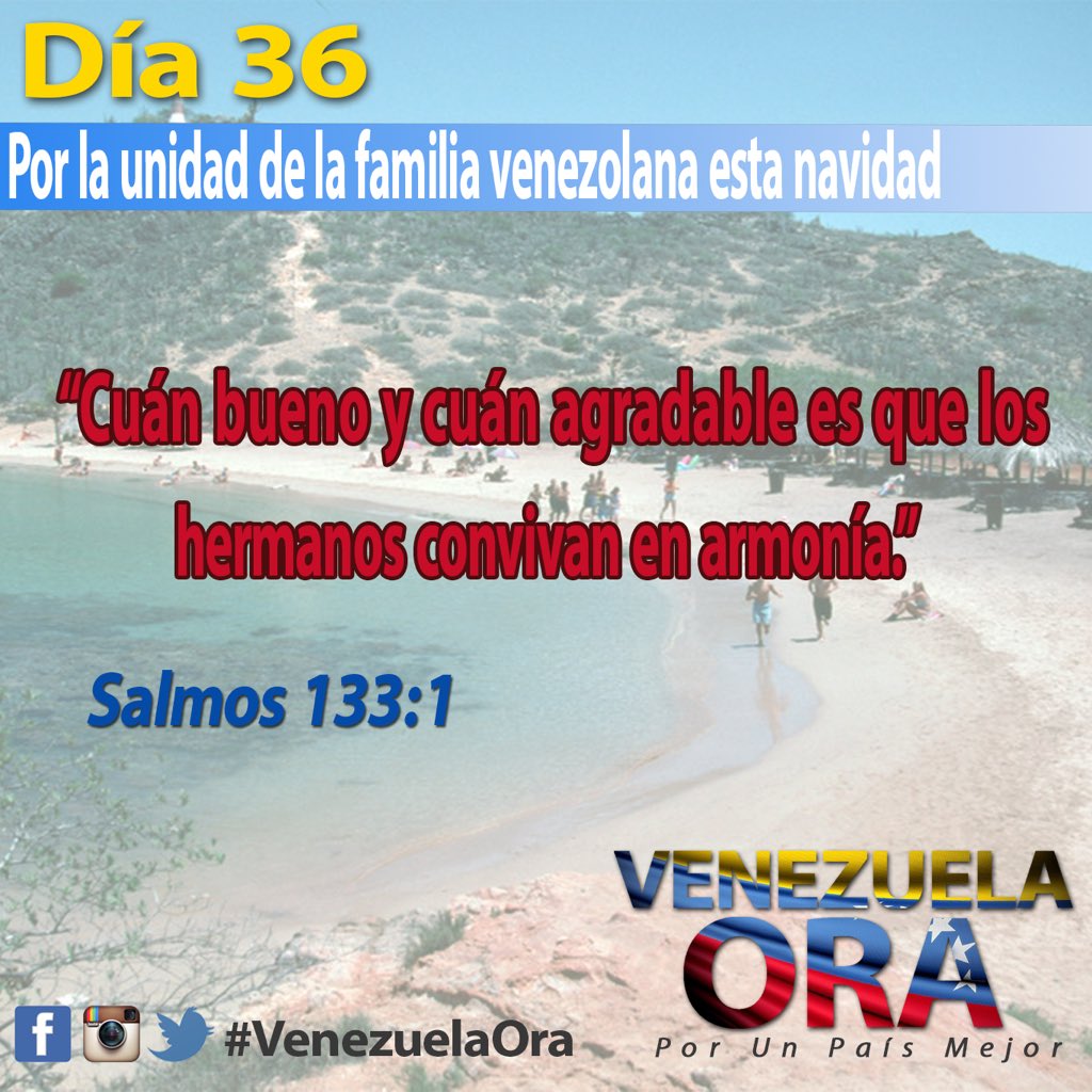 Venezuela_ora's tweet photo. #dia36 #familia #unidad #navidad #VenezuelaOra https://t.co/7NWICvN3Jv