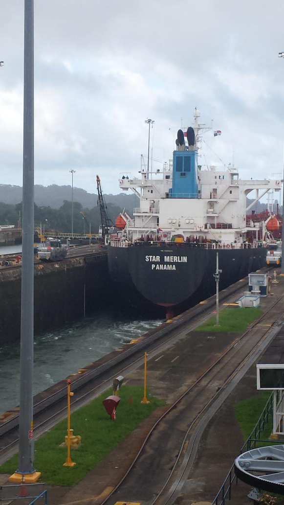 IAIAimpact's tweet photo. Watched a ship go through the locks at Panama Canal. #iaiapanama https://t.co/bAaVPW5QDb