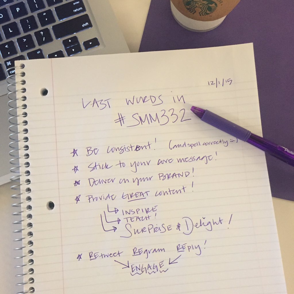 LosANNEgeles62's tweet photo. Last words in #SMM332 thnx @liahaberman &amp; @EmersonLAcenter❗️Feelin armed&amp;ready to flex my #socialmedia muscles! 😄💪🏻📱 https://t.co/CqFAwhUbVD