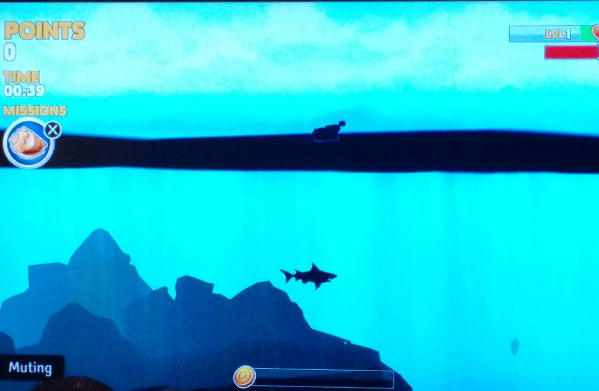 GTVFriends's tweet photo. @FGOLnews W/ recent update on #AndroidTV, shark &amp; entire ocean floor goes black the deeper u go. https://t.co/U3rsCRkn2I