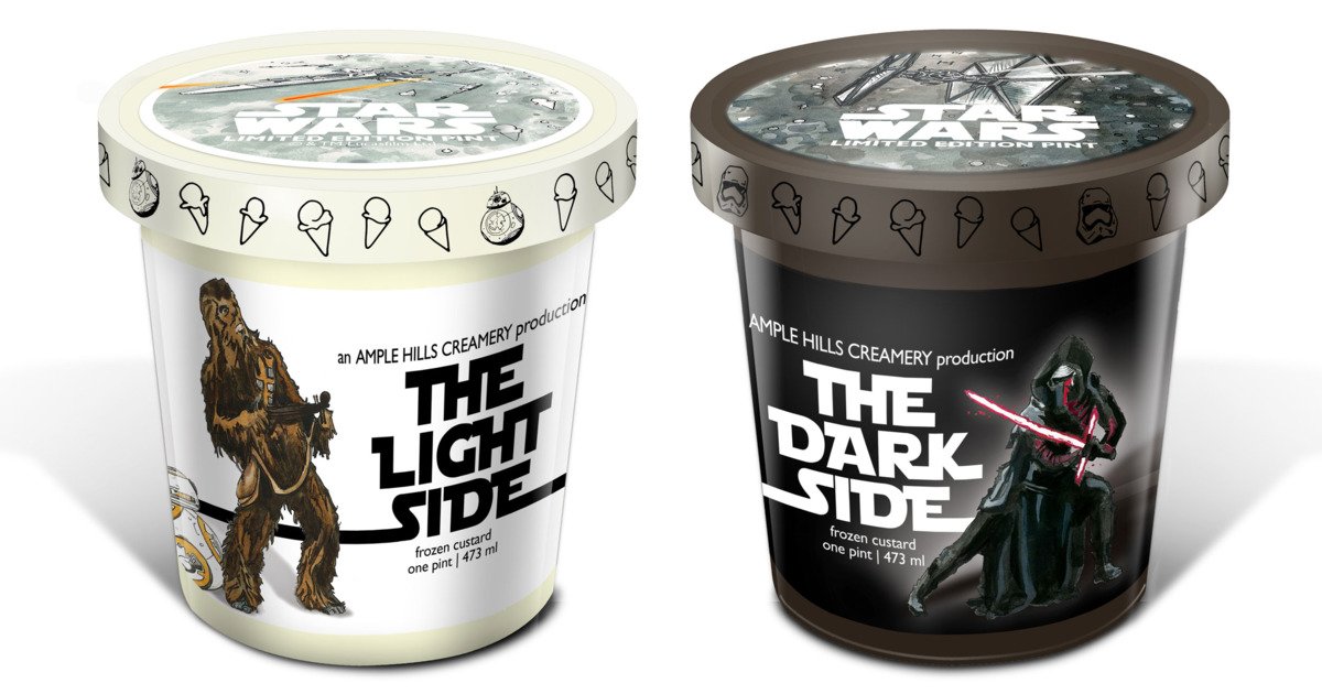 grubstreet's tweet photo. Get ready for #StarWars ice cream from @amplehills: https://t.co/TCGOXQi3UB https://t.co/Vf6qoOXGqA