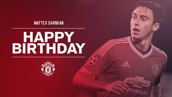 Happy birthday Matteo Darmian 