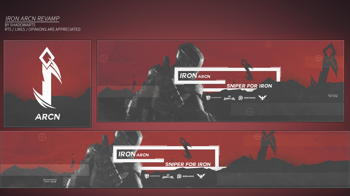 GnarlyGuns's tweet image. Revamp Designed for @IronArcn 
RTs/Likes/Ops appreciated c:
Enjoy your day gents.
@GFX_Alert