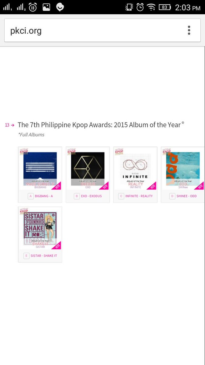 IFNTPHOFFICIAL's tweet photo. [!] INFINITE was nominated in 4 categories for the #KPOPCON7. Please proceed here to vote: https://t.co/IyUugDZGXn 💛 https://t.co/JmYt2lMyXy