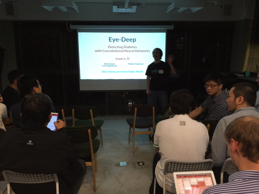 Mathis's talk on Neural Networks at Garage Society!!