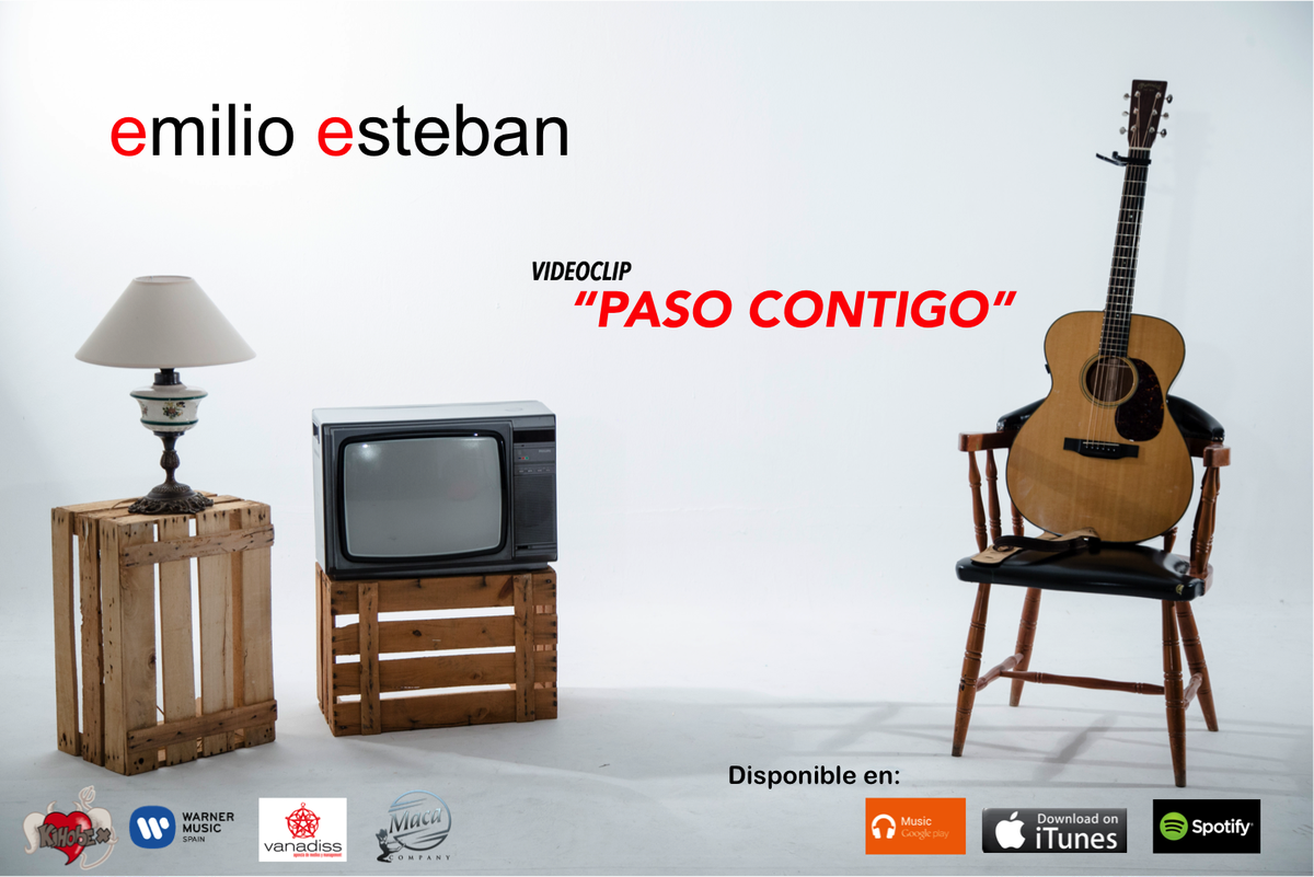 EemilioEesteban's tweet photo. Ya tenemos #PasoContigo en el channel oficial de @WarnerMusicES de @YouTube https://t.co/ol9lnWQtN1 Dale al play !! https://t.co/OuYG3wcrt3