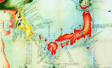 대삼국지도(하야시 시헤이 1802년)
울름도와 독도를 조선의 소유라 적고있다.