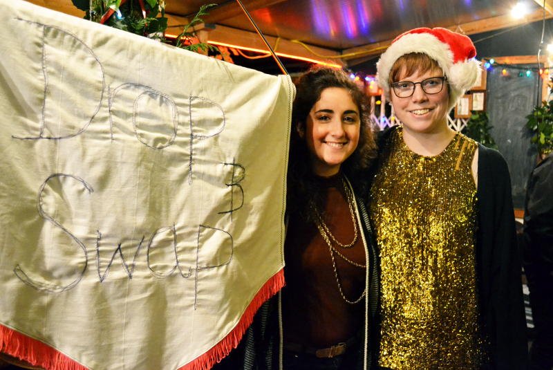 philbanting's tweet photo. There's always a huge selection of clothes available from the @drop_swap team at @stirchleymarket https://t.co/3QF7Oezc8I