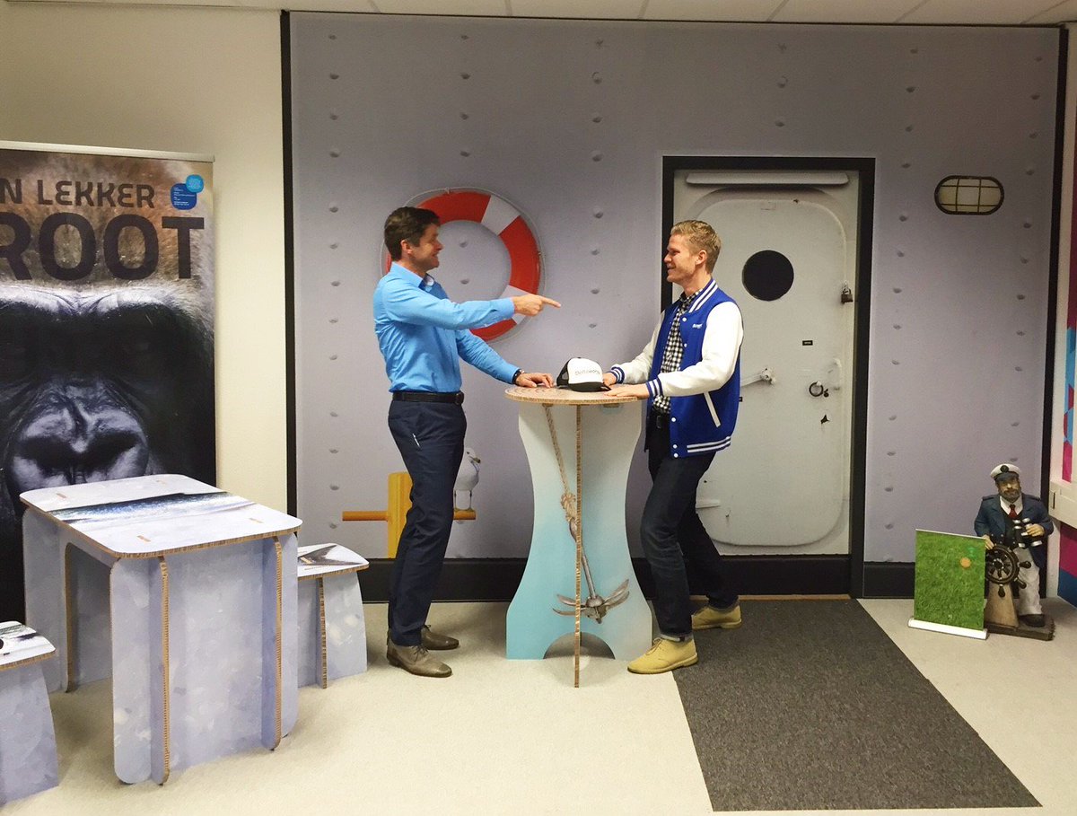 Nieuwe Experience Center toevoeging! 
Kom je aan boord om de experience te ervaren? #marketing #beurs #productie