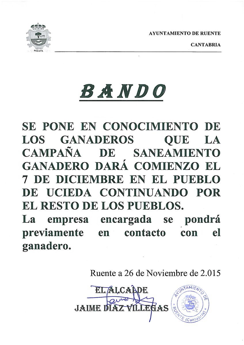 Ayuntamiento Ruente tweet media