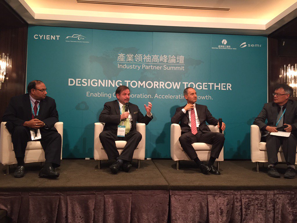 RajendraVelagap's tweet photo. "Taiwan is the hub for electronic manufacturing", Giuseppe Izzo @ST_World @Cyient @Siemens https://t.co/2iDP6b3sob