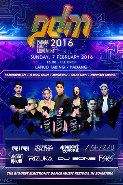 jademahdapati's tweet photo. The Biggest EDM Festival in Sumatera!
For more info, twitter :@padangmovement ,IG : @padangdancemovement #PDM16 https://t.co/4ie3Y8q2FY