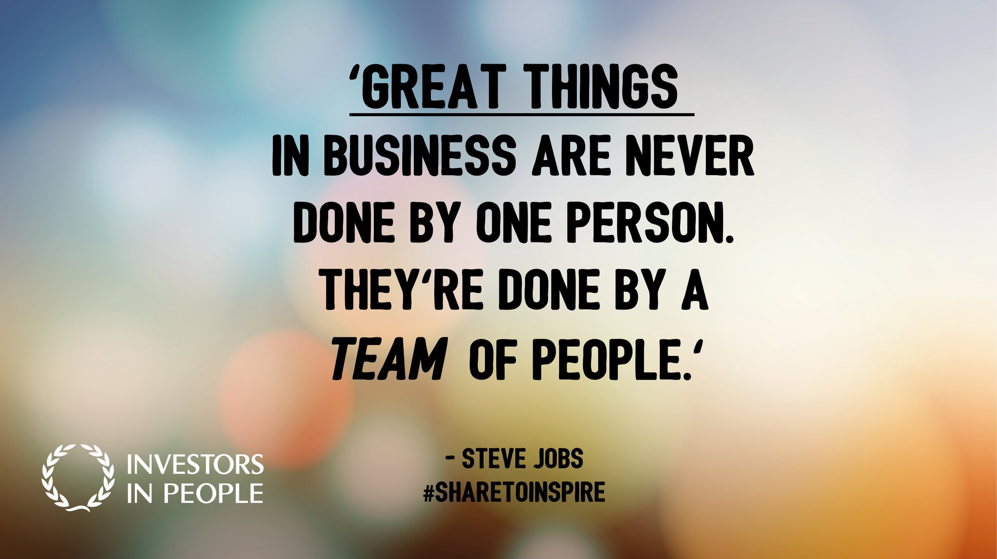 Steve Jobs #sharetoinspire” 