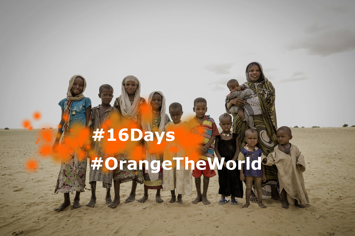 This single mother of 10 provides for her entire family. When we empower women, we empower families. #OrangeTheWorld