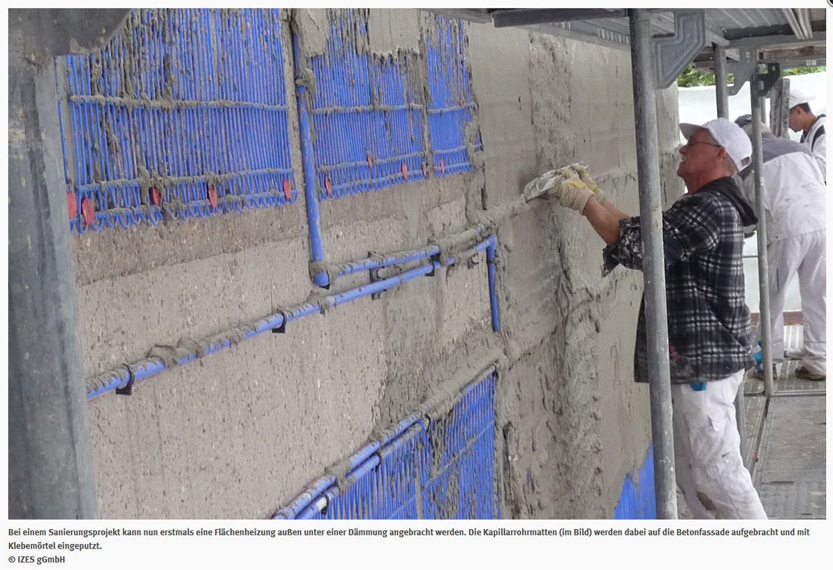 BINE-Redaktion (@bineinfo) on Twitter photo #Heizung in Außenwand von #Bestandsgebäude. Wird getestet von <a href="/IZESgGmbH/">IZES gGmbH</a> <a href="/Uni_Saarland/">Uni Saarland</a> tinyurl.com/AussenHeizen #Heizung in Außenwand von #Bestandsgebäude. Wird getestet von <a href="/IZESgGmbH/">IZES gGmbH</a> <a href="/Uni_Saarland/">Uni Saarland</a> tinyurl.com/AussenHeizen