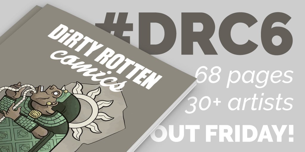 dirtyrottencomx's tweet photo. #DRC6 out this Friday! Pre-order now: https://t.co/AenBQxG1ME https://t.co/MFYjl607Du