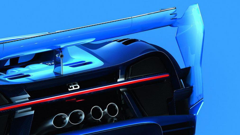 Car design - Bugatti has taken plenty of time but eventually get the two tone format just right.