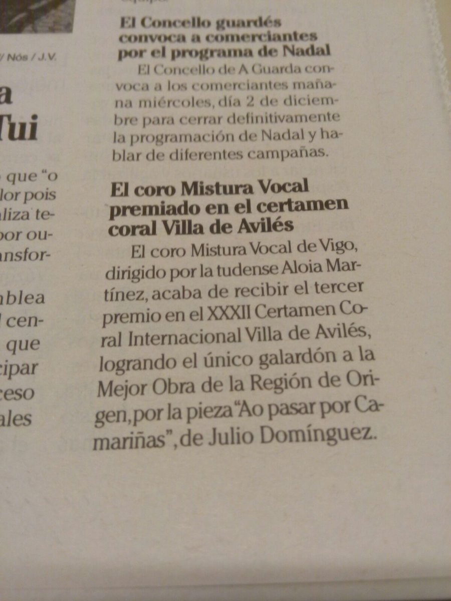 MisturaVocal's tweet photo. Ayer en @Farodevigo https://t.co/E9MZHeB01P