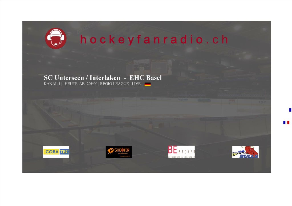 hockeyfanradio's tweet image. HFR-Live❗️ Game Day mit

#SCUI  - @EHCBasel  

Zu hören via App von radio.de und Webseite !
@BaselBuzz @ #ehcbasel