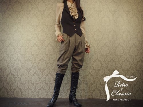 【NO.S PROJECT】「乙女」のためのスタイリッシュベスト　ベージュ NO.S PROJECT】「乙女」のためのスタイリッシュベストベージュ