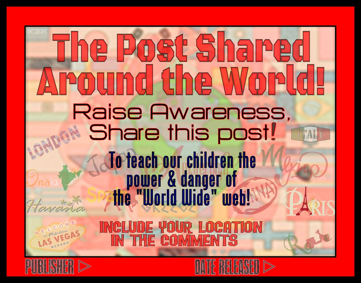 Support_4Cause's tweet photo. "The Post Shared Around the World!"
☆ RAISE AWARENESS ☆
THIS IS A TEMPLATE < Anyone may use it
#PSAW #Support4Cause https://t.co/SvmEUMALFy