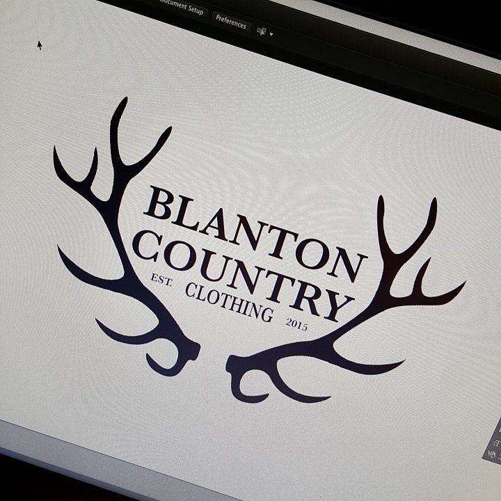 BlantonCountry's tweet photo. Working on the new look and new shirts.  What do you think? This may be our logo #blantoncountry https://t.co/OSYDPoLVAC