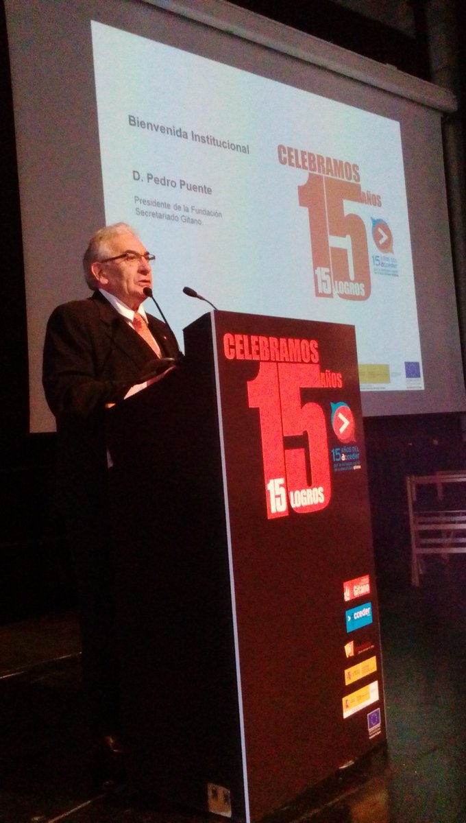 gitanos_org's tweet photo. Pobreza y exclusión debe ser combatida. Nadie puede ser condenada a ella.
Pedro Puente presidenteFSG
#15AñosAcceder https://t.co/0adok8P6lb
