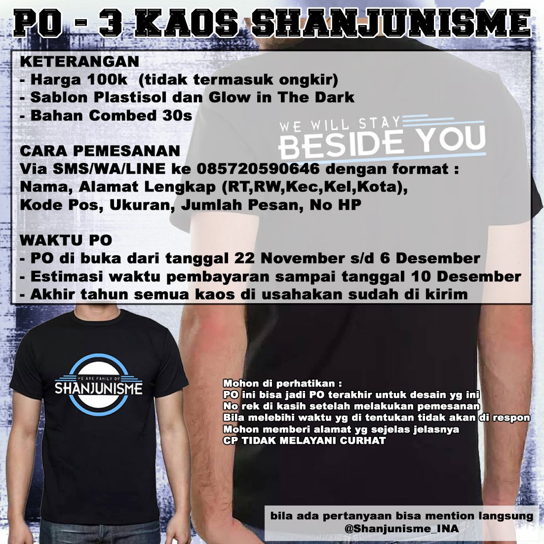 shanjunisme's tweet photo. untuk yg mau pesen bisa cek langsung pic di bawah ini, untuk pemesanan langsung hub CP yg tertera https://t.co/5tpElqwkea