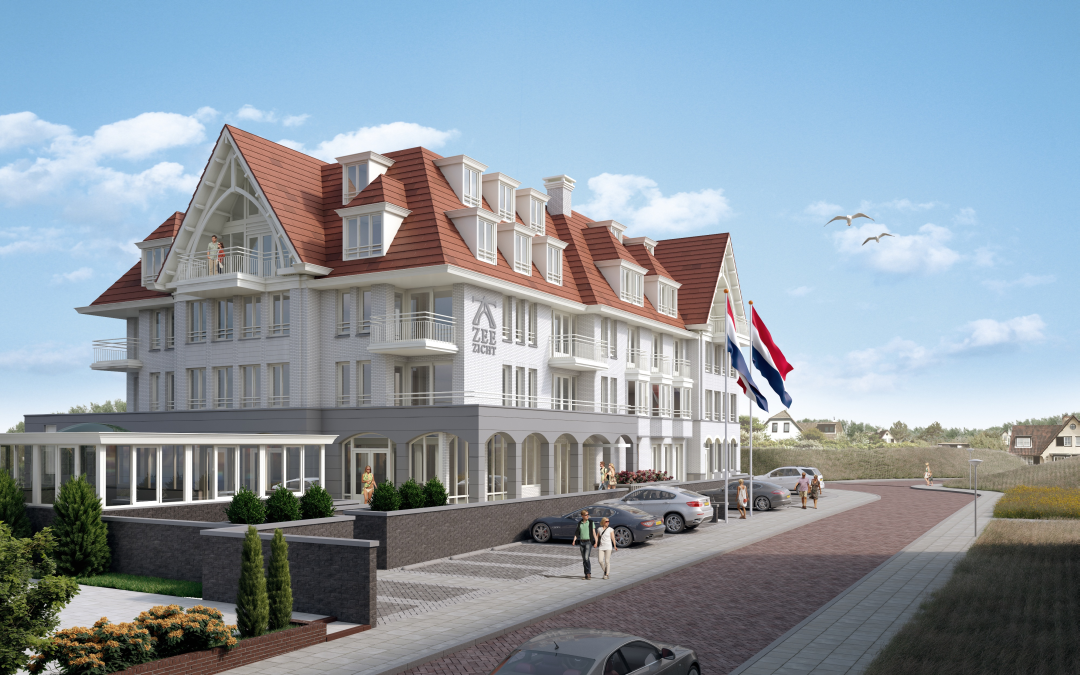 singleframe_cg's tweet photo. In 2016 slaat @vrbkatwijk de eerste paal van Villa Zeezicht te Noordwijk. Wij mochten de impressie verzorgen. https://t.co/QqwWNDETW6