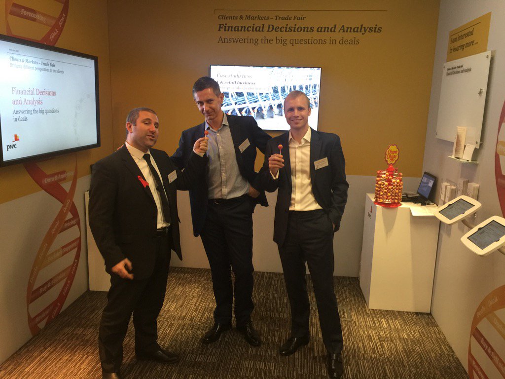 Come and visit the Dream Team - Profitability at its best #PwCTradeFair