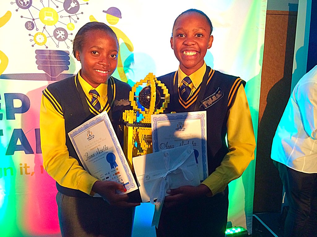 ProudlySA's tweet photo. Winners of #StepUp2AStartUp 2015 National Youth Entrepreneur Award speak to @AshrafGarda on SAfm at 14:30! Tune in! https://t.co/2hI9u3I1oo