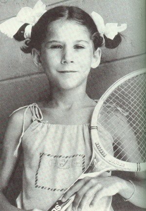 Happy bday, Monica Seles! I love this old pic from my Little Tennis Stars series 