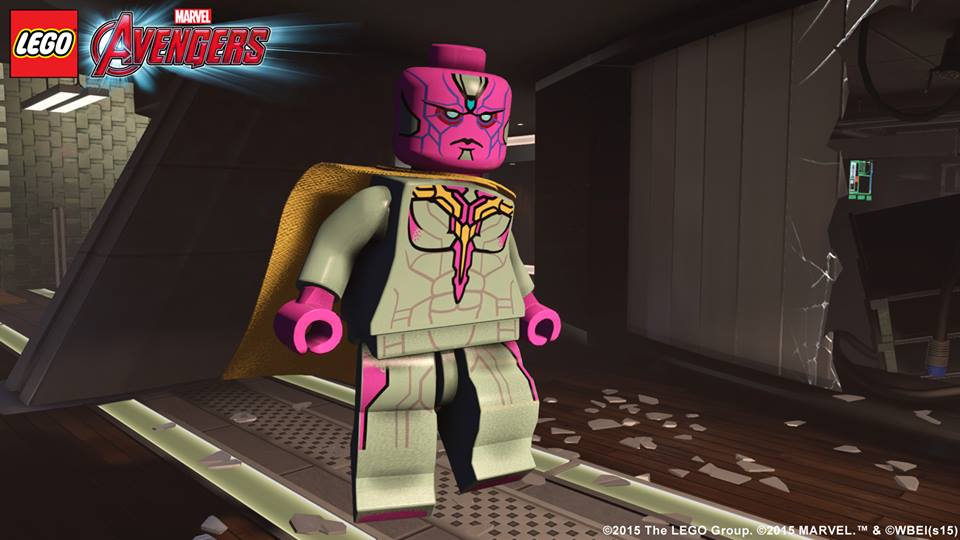 Did Vision make that mess? Well, he was born yesterday. #LEGOMarvelAvengers